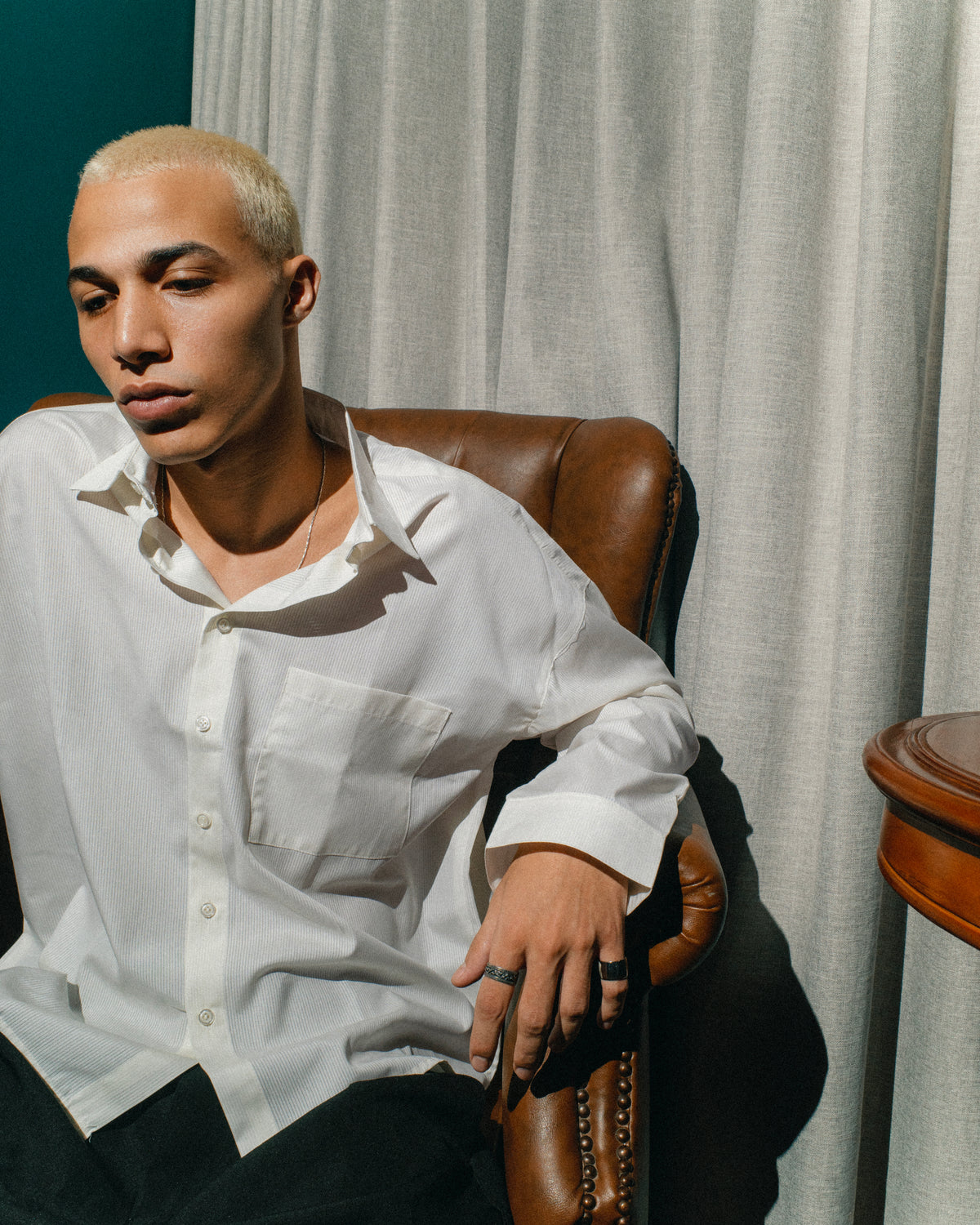 Mansoury Shirt (Ivory)